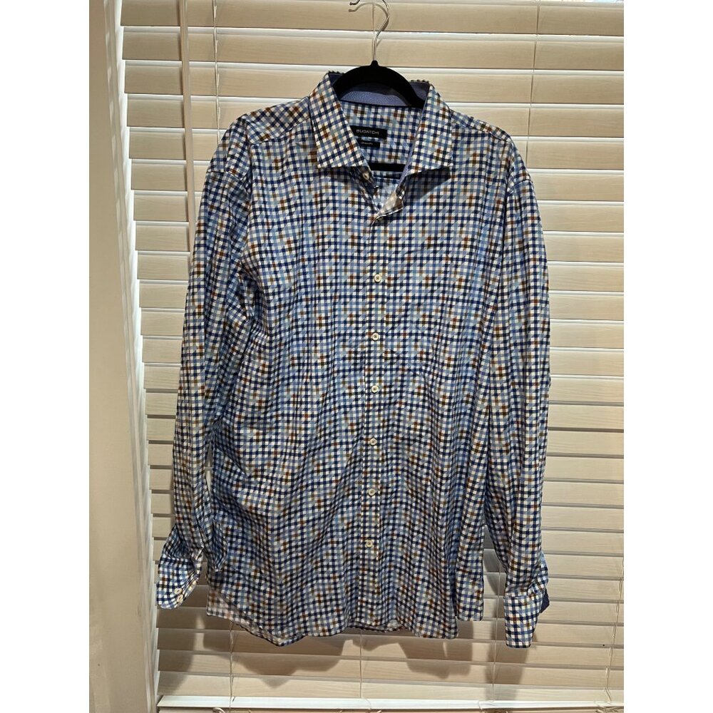 Bugatchi‎ Button Up Dress Shirt - Size XXL